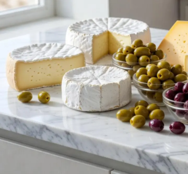 Close-up of fresh specialty food items supplied by VOODIES LTD
