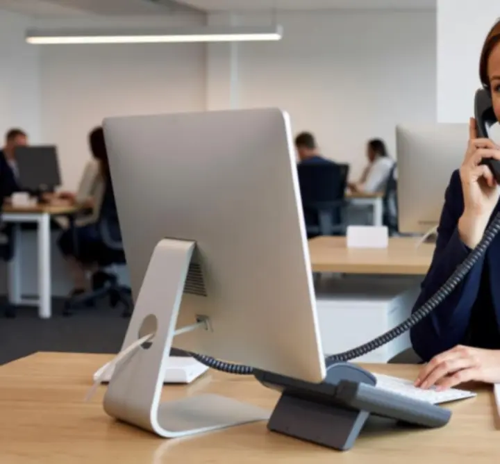 Customer support team assisting UK food retail customers