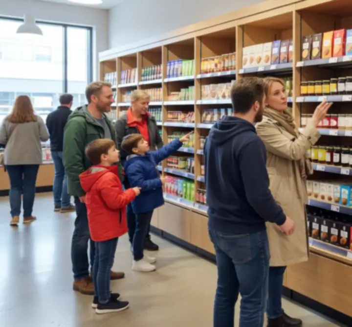 Voodies welcoming retail-style food space